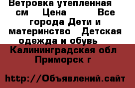 Ветровка утепленная 128см  › Цена ­ 300 - Все города Дети и материнство » Детская одежда и обувь   . Калининградская обл.,Приморск г.